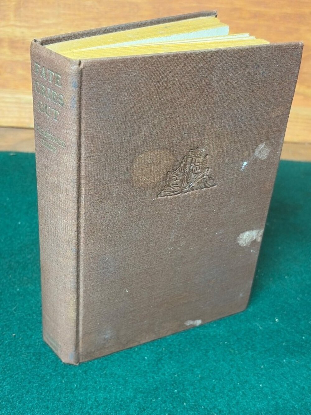 Vintage Fate Cries Out By Clemence Dane First Edition 1935 Hardcover Nine Tales